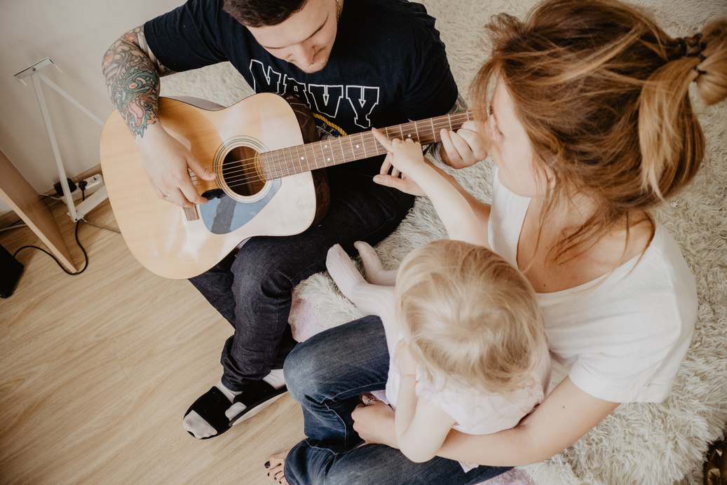Family Singing Together